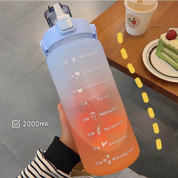 botol pastel 2 liter / botol air / botol minum / botol tumblr