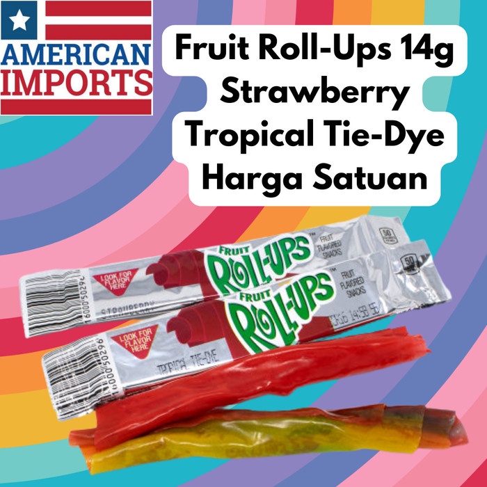 

[Ori Usa] Fruit Roll-Ups - 14G - Pilih Variant