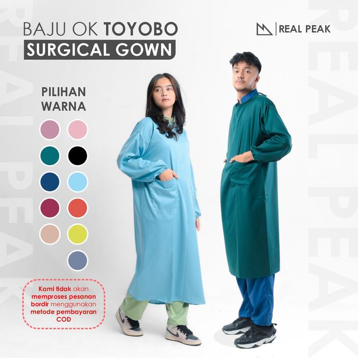 Ready [REAL PEAK] Surgical GOWN Toyobo Premium APD Surgical GOWN GOWN Medis GOWN toyobo medis