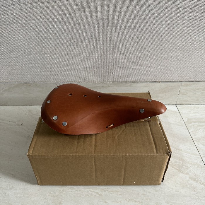 Sadel Sepeda Aceoffix Kulit Asli Classic Vintage -Gratisongkir