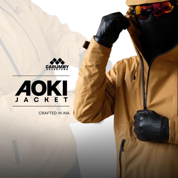 Terlaris Jaket Gunung Carumby Aoki Polos Pria Wanita Unisex