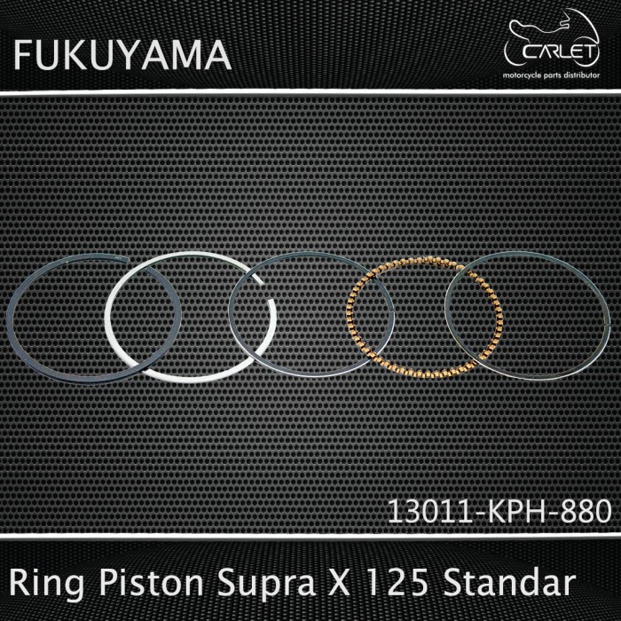 PNP- Fukuyama Ring Seher / Ring Piston Karisma / Supra X 125