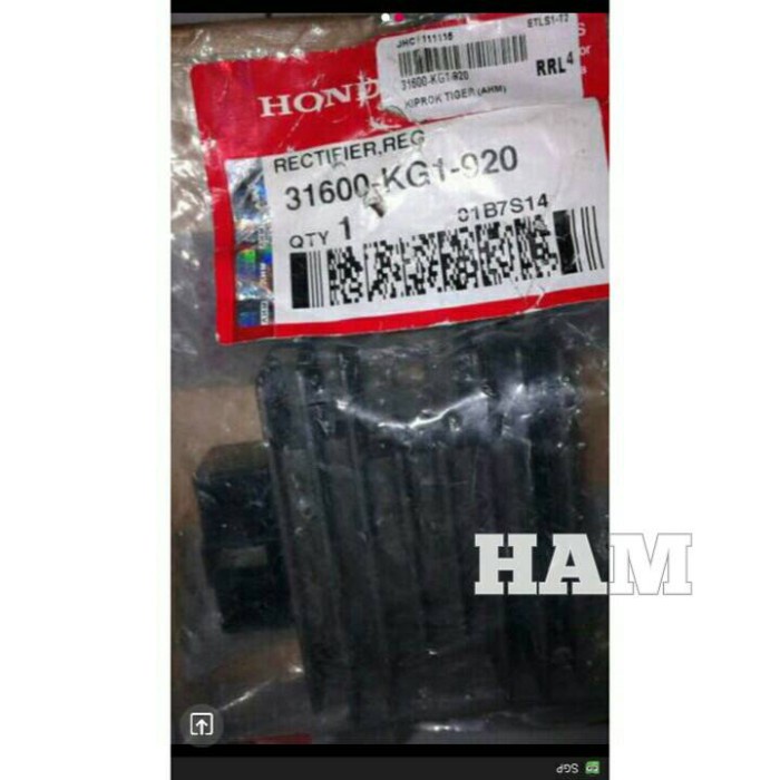 PNP- kiprok honda tiger/tiger revo / lama ori AHM