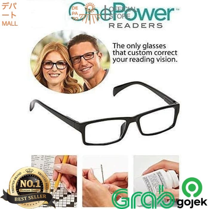 Ready kacamata One power ORIGINAL