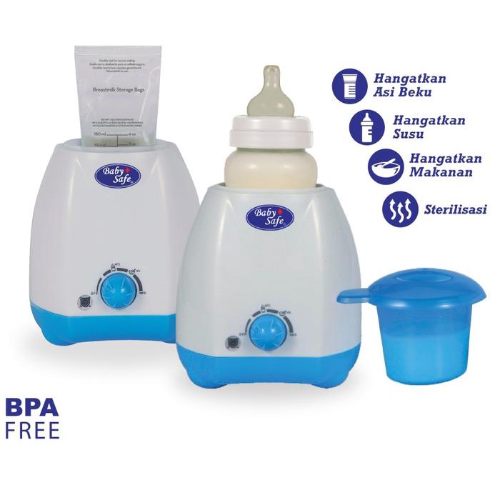 Baby Safe Milk & Food Warmer Penghangat Botol Susu & MPASI LB215 LB216 LBW01 LBW02