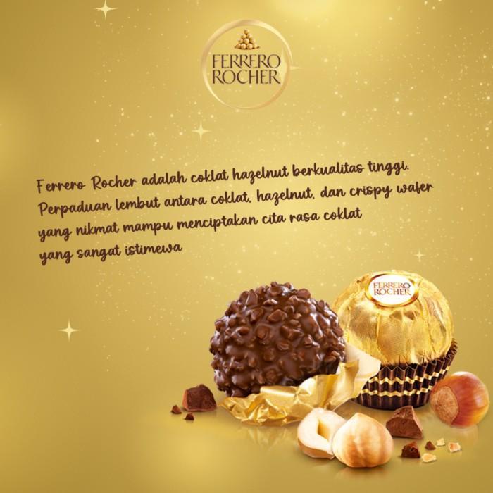 

BARANG TERLARIS Ferrero Rocher Premium Chocolate Isi 3pcs - 5 PACK
