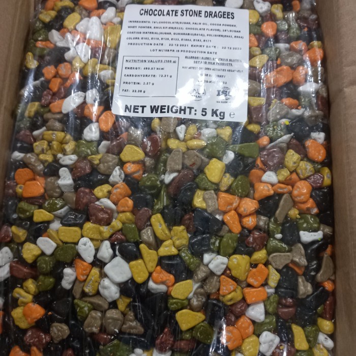 

BARANG TERLARIS coklat krikil turki 5kg coklat merk fantik
