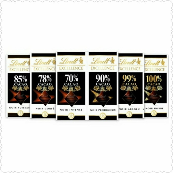 

BARANG TERLARIS Lindt Excellence 100gr Cokelat Impor