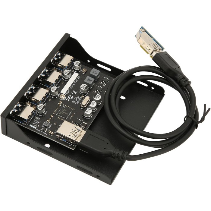 Terpopuler Usb Front Panel Pcie 4 Port Usb3.0 High Speed 3.5 Inch