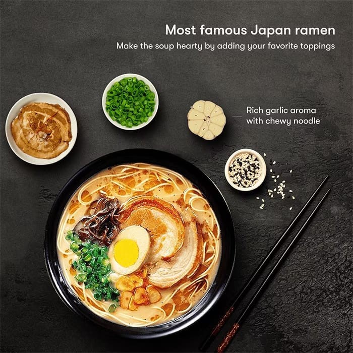 

Sale Terbatas Marutai Kagoshima Kurobuta Tonkotsu Ramen 185G (Non Halal) Aman