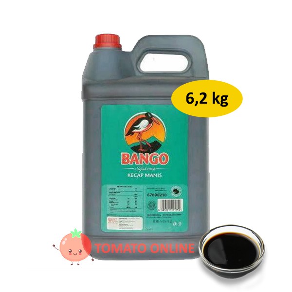 

BARANG TERLARIS Kecap Manis Bango Jerigen Dirigen Galon 6.2 / 6,5 kg / 6.2kg / 6,5kg