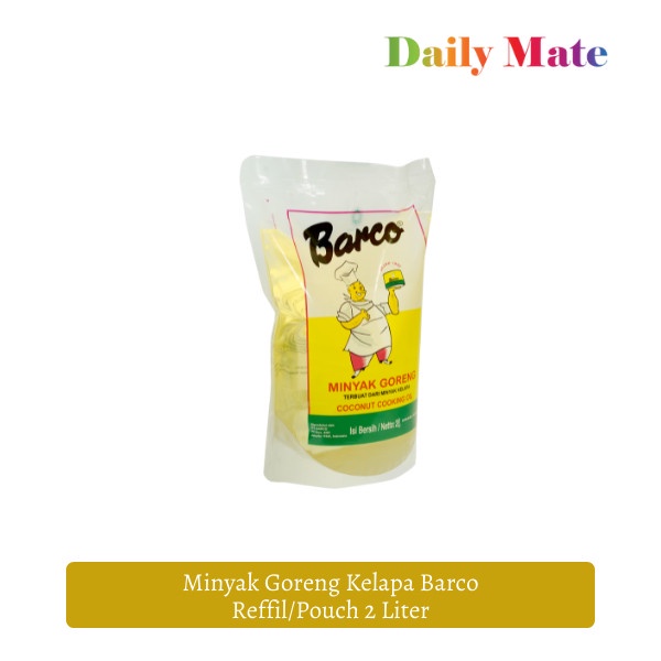 

BARANG TERLARIS Barco Minyak Kelapa Goreng Refill 2 Liter