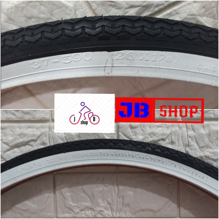 Ban Luar Sepeda 26 X 1 3/8 Swallow Deli Tire 26X1 3/8 26 X 1 3 8 1 38 -Gratisongkir