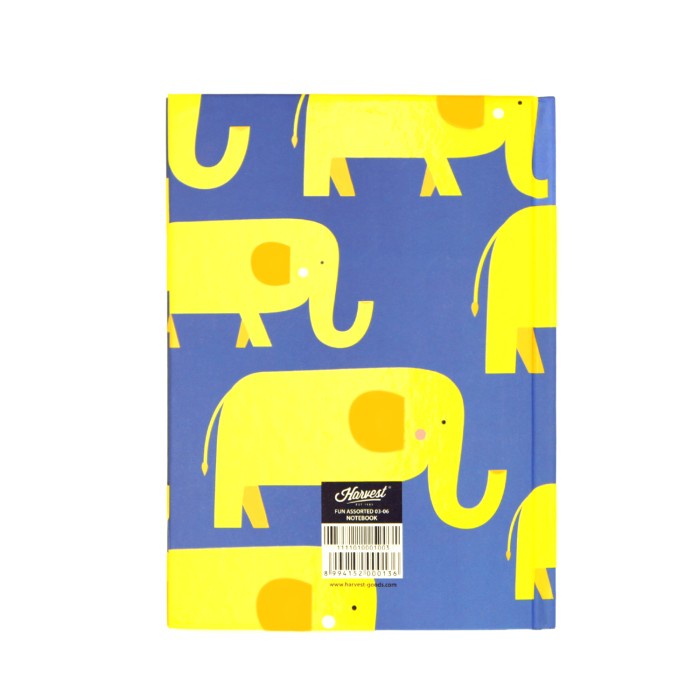 

BARANG TERLARIS Buku Catatan Notebook Harvest Fun Assorted Elephant