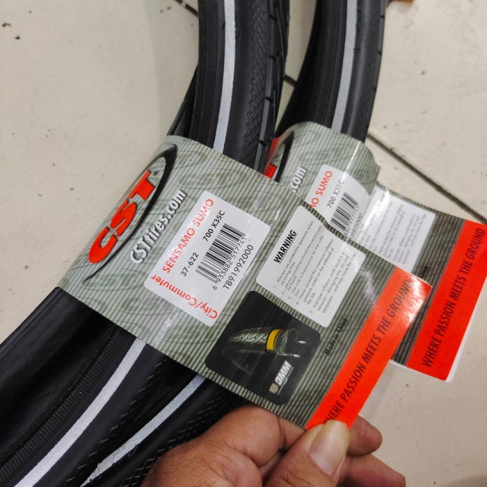 Ban Luar Cst 700 X 35 Sensamo Sumo Cst List 75 Psi Semi Keflar Ringan -Gratisongkir