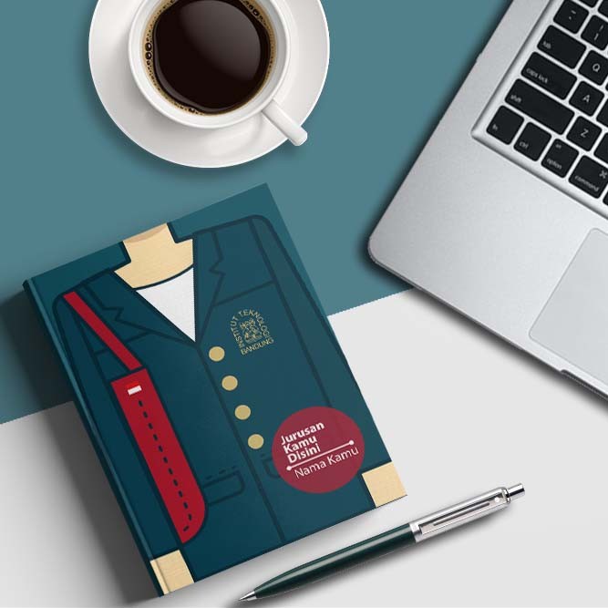 BARANG TERLARIS buku almamater ITB kampus catatan memo KULIAH notebook custom tulis