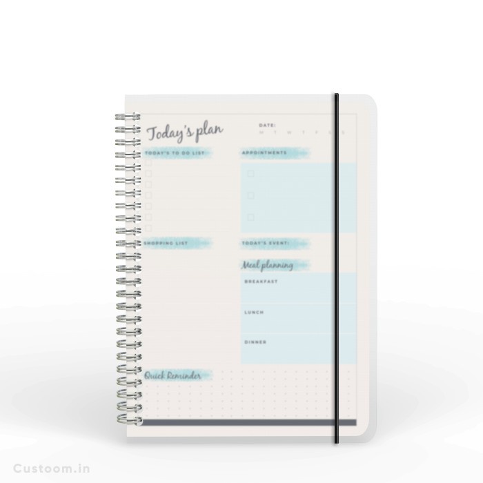 

BARANG TERLARIS Notebook Spiral A5 - Today's Plan