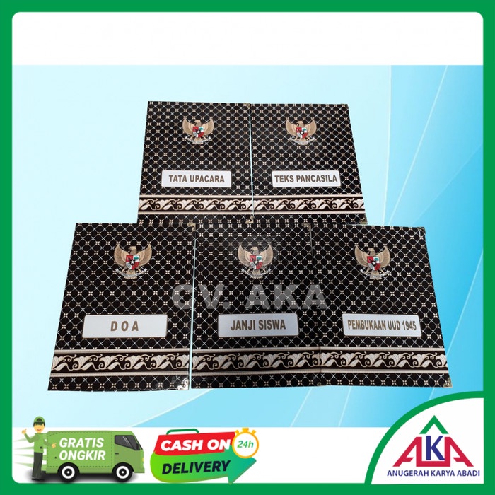 

BARANG TERLARIS Map Upacara (isi 5 Tanpa Slempang)