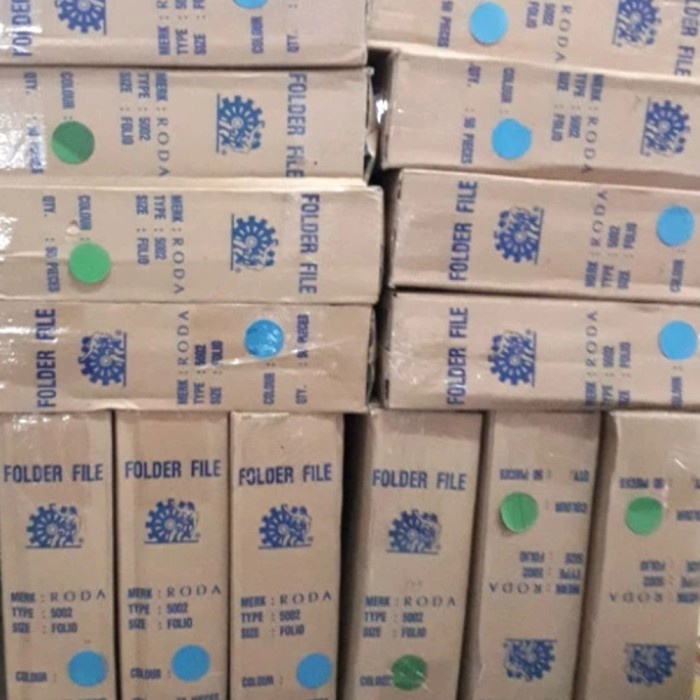 

BARANG TERLARIS Map Kertas Roda 5002 Harga Satu Pak isi 50 Map