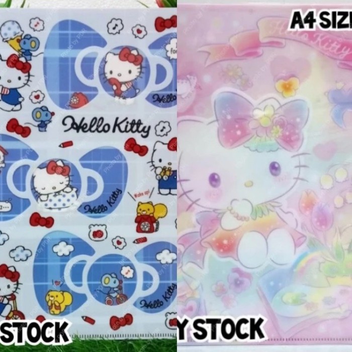 

BARANG TERLARIS Map Folder A4 3 Layer Sanrio Original Hello Kitty