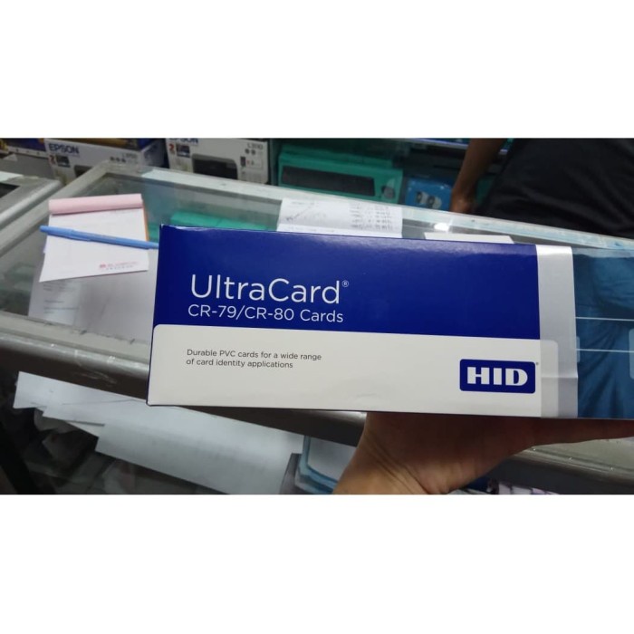 

Ready- ULTRA CARD HID CR-79/CR-80 (BLANK CARD) PVC