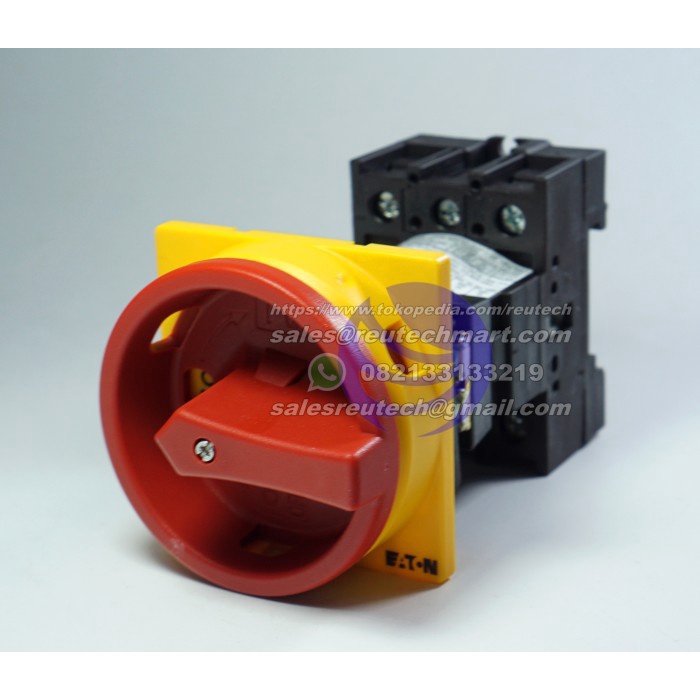 Eaton P1-25/V/SVB Moeller Main Switch 25A 3Pole