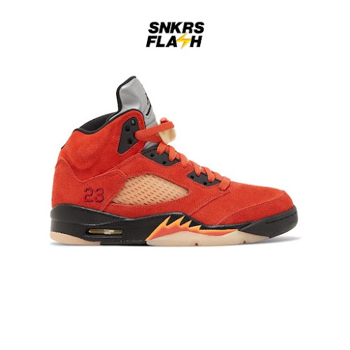 AIR JORDAN  5 Retro Dunk On Mars Orange Sepatu Sneakers Wanita - DD9336800 - Size 38.5