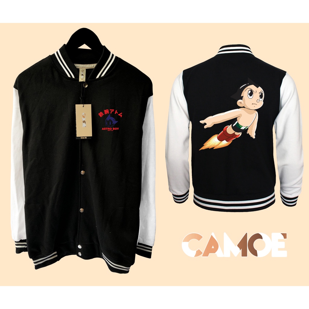 Jaket Baseball Varsity Astro Boy Anime Manga mighty Atom