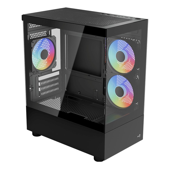 Ready Case Aerocool Viewport Mini Black / White M-Atx Case