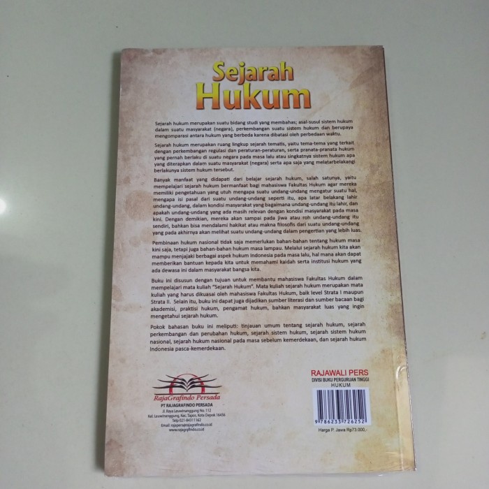 

SALE !!! SEJARAH HUKUM MARDANI RAJAGRAFINDO PERSADA READYY