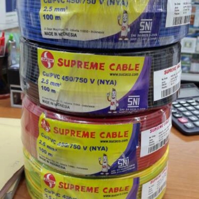 Kabel Nya 2.5mm Supreme / Nya 2,5 mm Supreme / Nya 2.5 mm 4 Besar