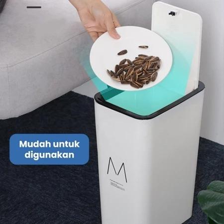 Ready DEJAVU TONG SAMPAH PLASTIK/ TEMPAT SAMPAH MINIMALIS/ TEMPAT SAMPAH KLIK OTOMATIS Murah