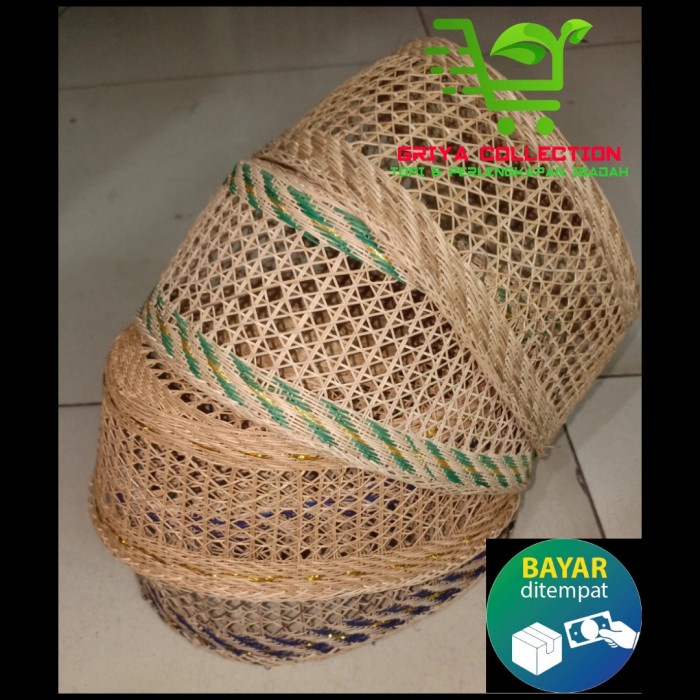 PREMIUM PECI ROTAN / PECI GUSDUR / PECI ANYAMAN / PECI ACEH / KOPIAH RAJUT