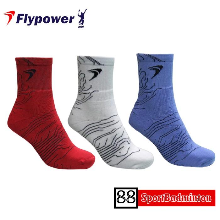 PREMIUM Flypower TUCANO - Kaos Kaki Badminton Original Flypower