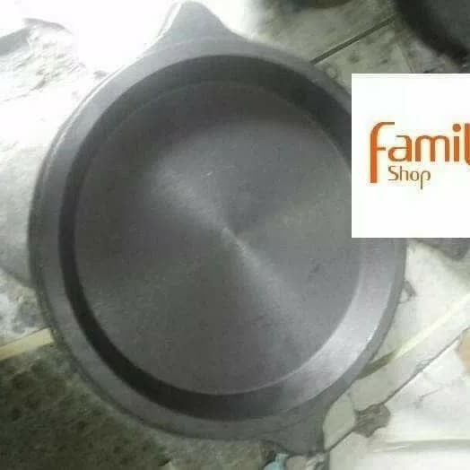 PREMIUM Cetakan Loyang Martabak Manis Bangka 13 cm Cor Baja Besi Hitam