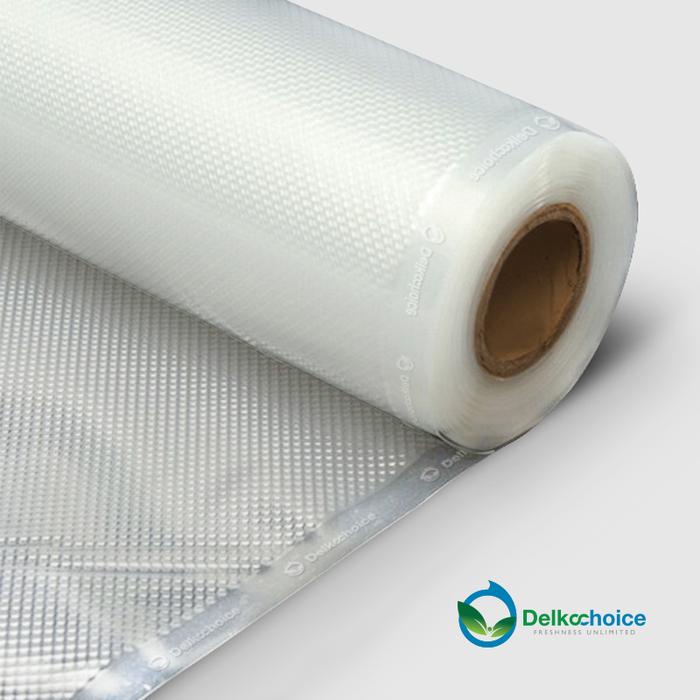 PREMIUM PLASTIK VACUUM VACUM VAKUM MAKANAN EMBOSSED EMBOS UKURAN ROLL