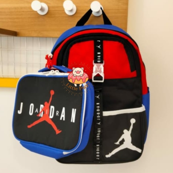 PREMIUM Tas ransel anak Nike jordan backpack with lunchbox