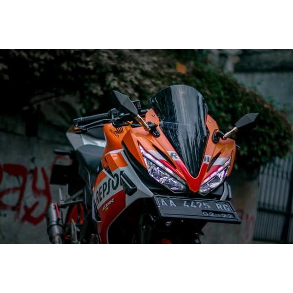PREMIUM aksesoris visor cbr150 visor cbr 150 facelift visor cbr k45g winshield