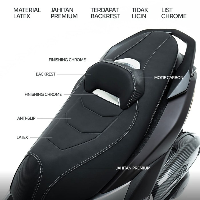 PREMIUM Jok Nmax 2020 Jok Variasi Nmax New Jok Belakang Nmax 155 New NEMO asli
