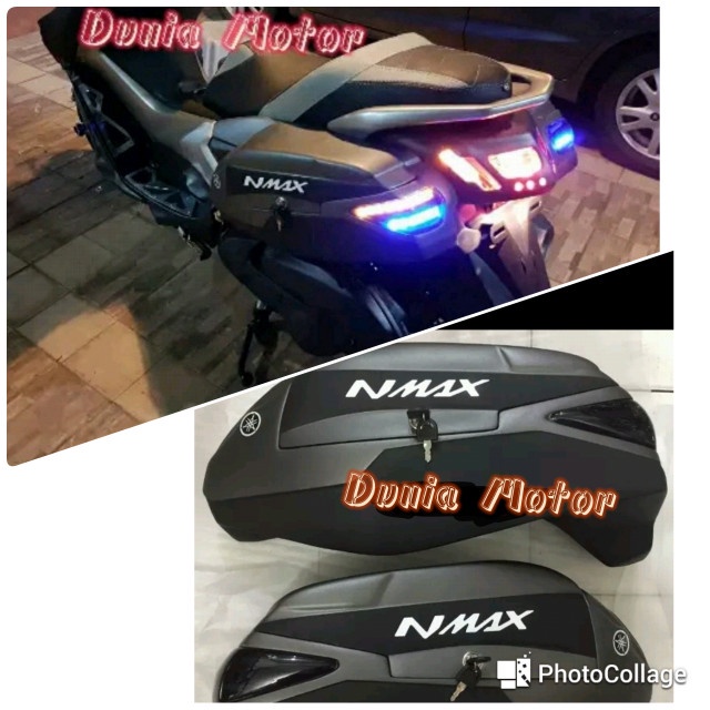 PREMIUM Side Box nmax model slim dan mini - Box Samping Nmax