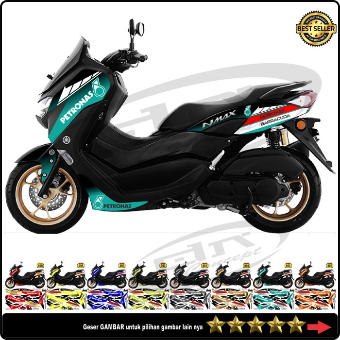 PREMIUM Stiker Striping NMAX NEW 2020 2022 Variasi Petronas Motor Sticker LIS