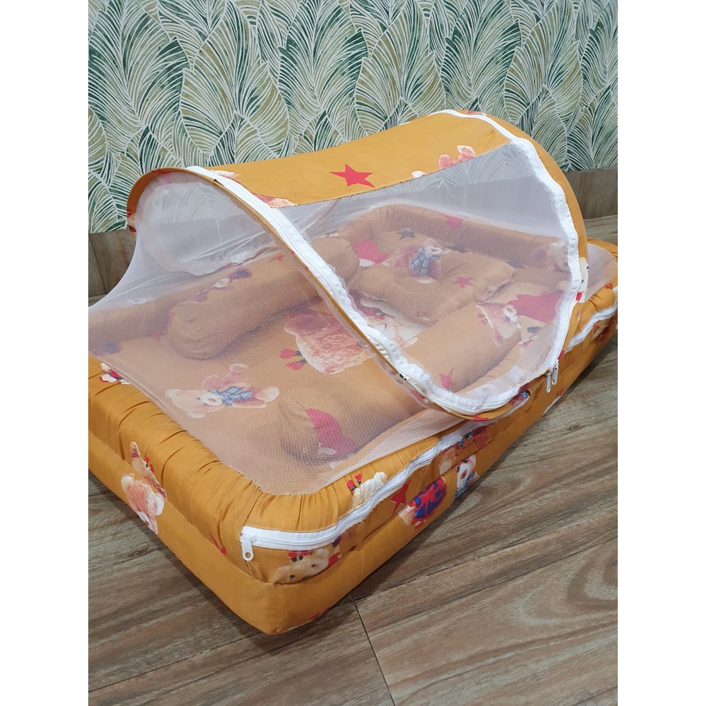 PROMO / Tilam Bayi / Kasur Kelambu Bayi Murah Oval dan Petak