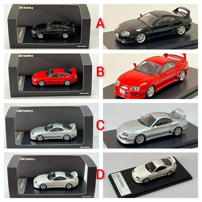 123Hobby 1/64 Toyota Supra Diecast 123 Hobby