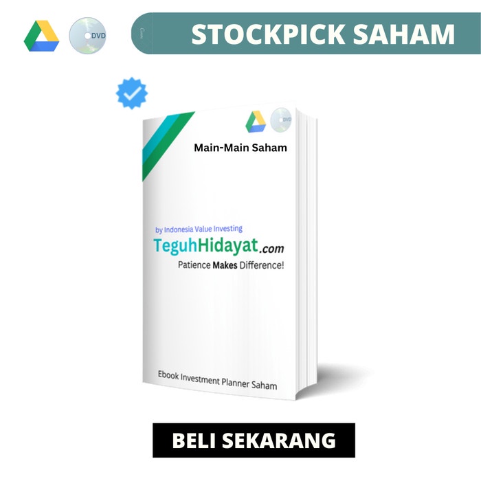 ready stok stockpick saham teguh hidayat - ebook investment planner original