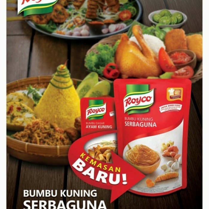 

Promo Terbatas Royco Bumbu Kuning Serbaguna 600 Gr Aman