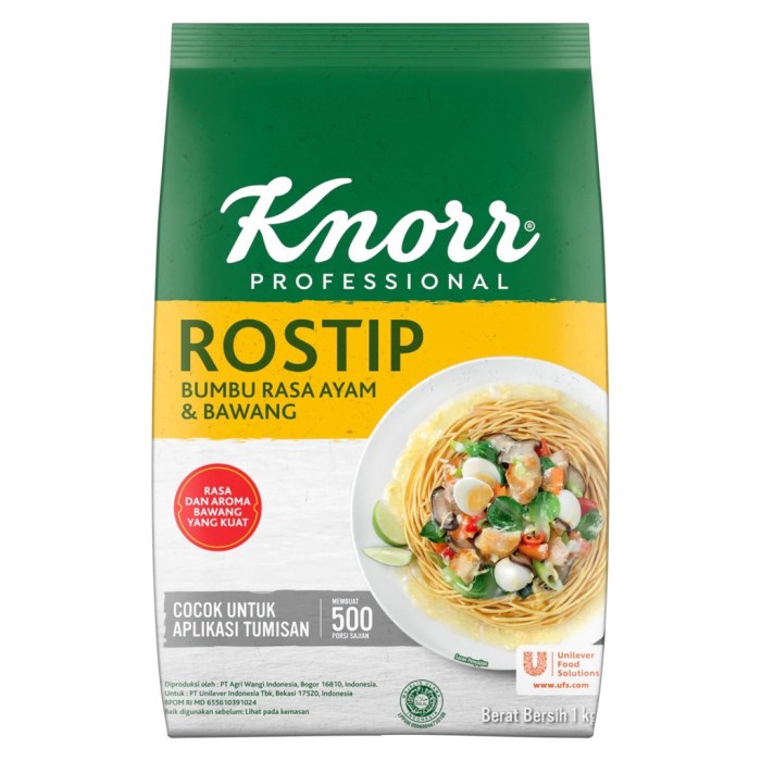 

Sale Terbatas Knorr Rostip 1Kg Ayam Bawang Aman