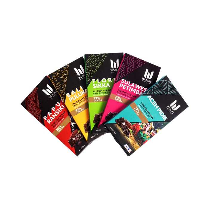 

Worcas Chocolate Bar Dark Chocolate Flores Sikka