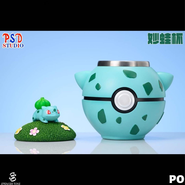 RESIN POKEBALL BULBASAUR MUG BY PSD STUDIO (PRE-ORDER) POKEMON SPENCERTOYS