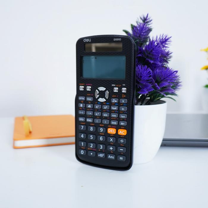 

DELI SCIENTIFIC CALCULATOR / KALKULATOR ILMIAH DELI MATEMATIKA UJIAN HITUNG CD991ID