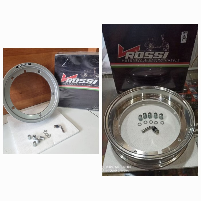 velg vespa ring 10 tubless merk VROSSI
